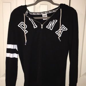 Quarter zip Pink hoodie